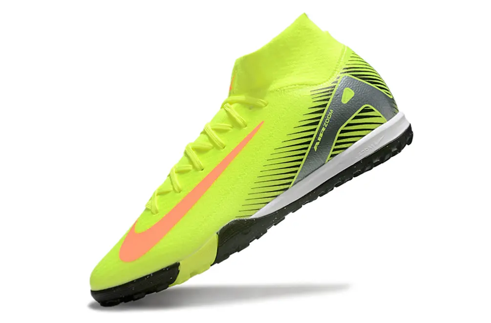 Nike Air Zoom Mercurial Superfly 10 Elite TF - Yellow/Electric Lime/Charcoal