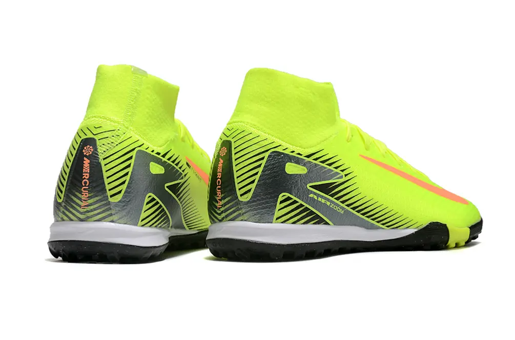 Nike Air Zoom Mercurial Superfly 10 Elite TF - Yellow/Electric Lime/Charcoal