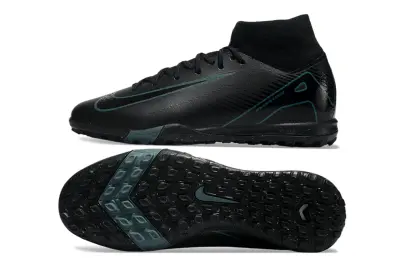 Nike Air Zoom Mercurial Superfly 10 Elite TF - Black/Teal Accent/Black Base
