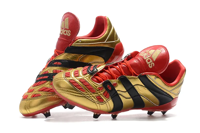 Adidas Predator Accelerator 1998 FG - Gold/Crimson Red/Black