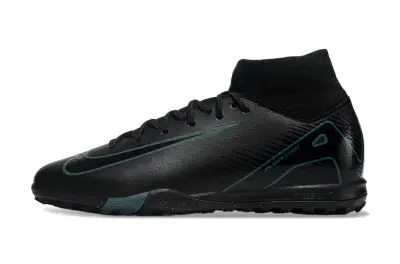 Nike Air Zoom Mercurial Superfly 10 Elite TF - Black/Teal Accent/Black Base