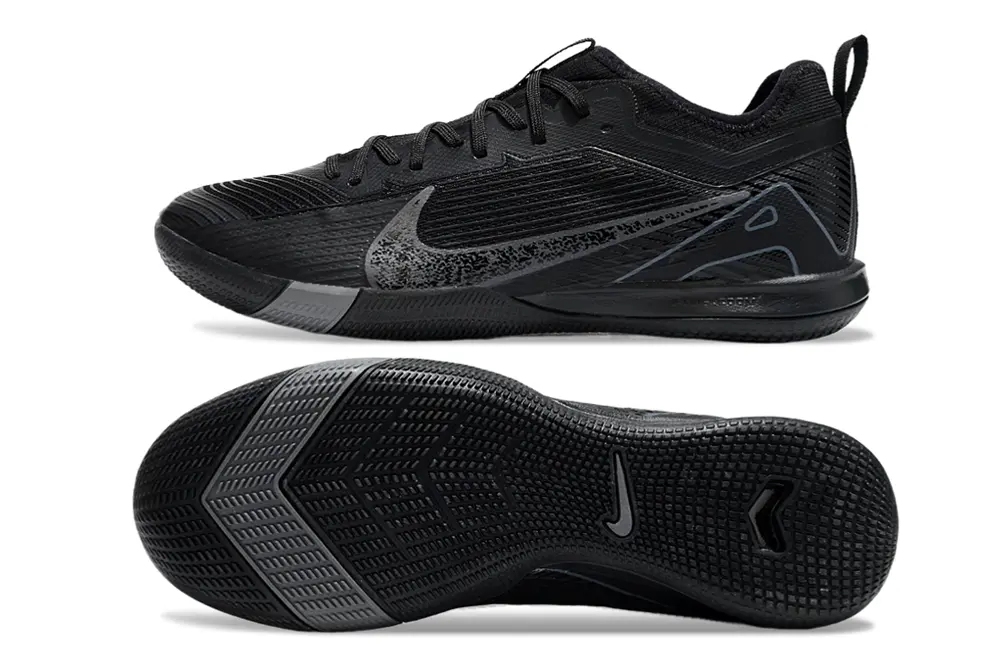 Nike Air Zoom Mercurial Vapor 16 Pro IC - Black/Charcoal Grey/Steel Blue