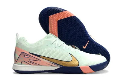 Nike Air Zoom Mercurial Vapor 16 Pro IC - Mint/Coral Peach/Navy Blue