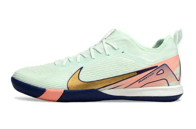 Nike Air Zoom Mercurial Vapor 16 Pro IC - Mint/Coral Peach/Navy Blue