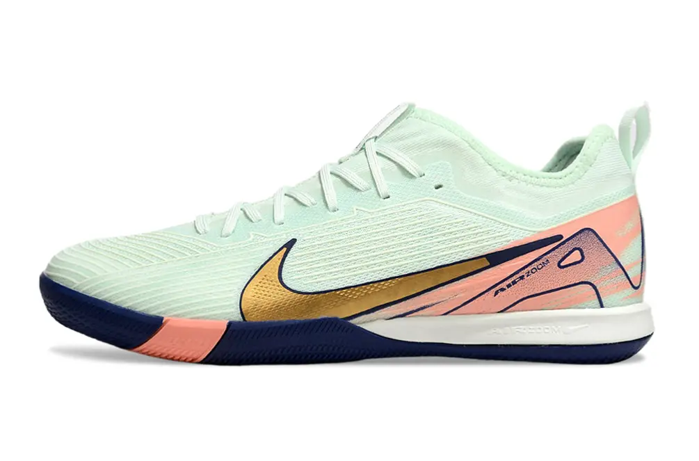 Nike Air Zoom Mercurial Vapor 16 Pro IC - Mint/Coral Peach/Navy Blue