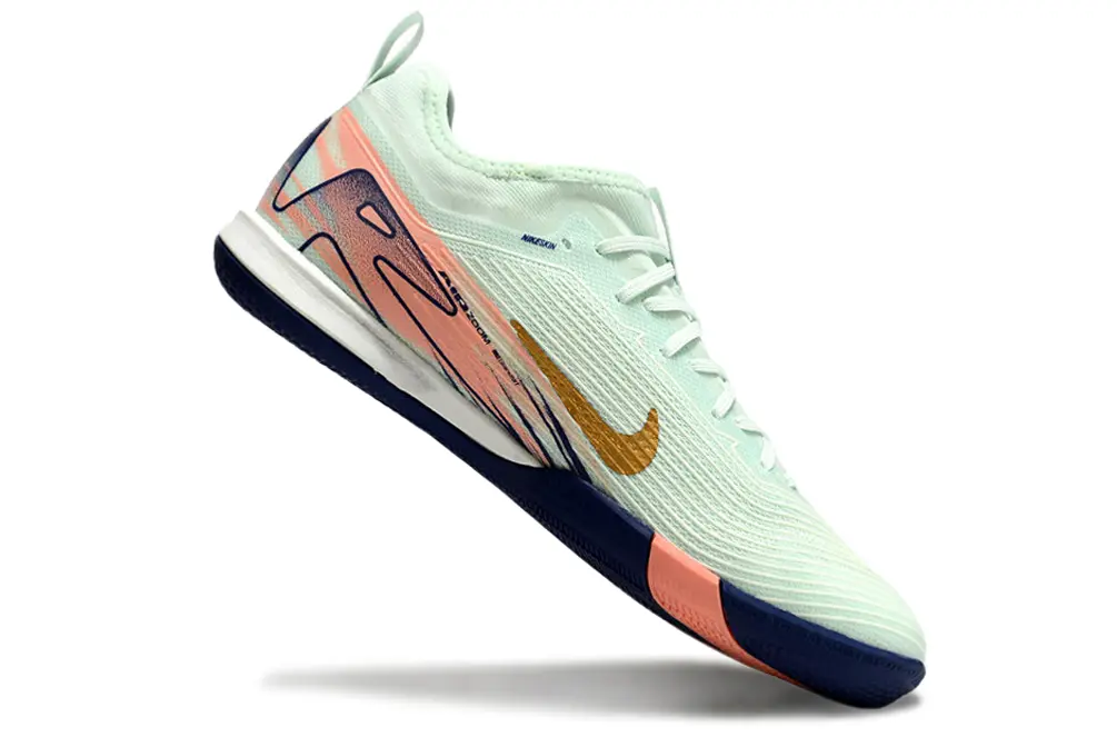 Nike Air Zoom Mercurial Vapor 16 Pro IC - Mint/Coral Peach/Navy Blue