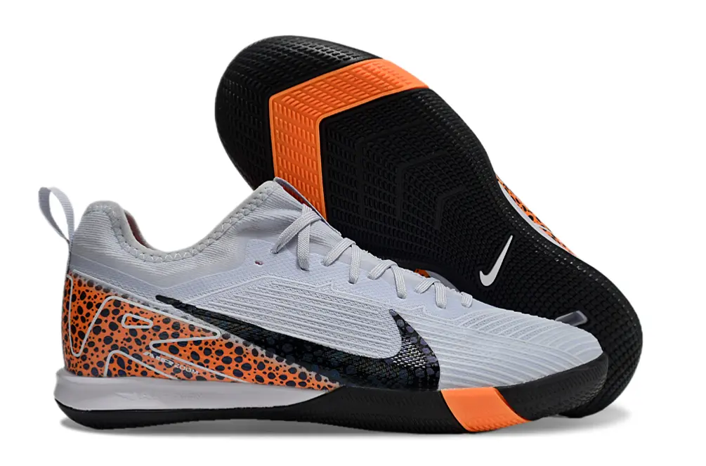 Nike Air Zoom Mercurial Vapor 16 Pro IC - Gray/Neon Orange/Black