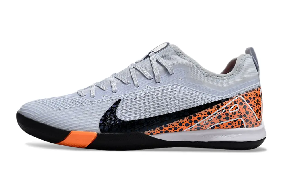 Nike Air Zoom Mercurial Vapor 16 Pro IC - Gray/Neon Orange/Black
