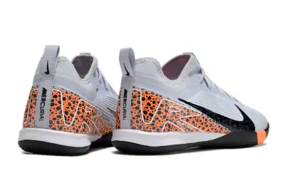 Nike Air Zoom Mercurial Vapor 16 Pro IC - Gray/Neon Orange/Black
