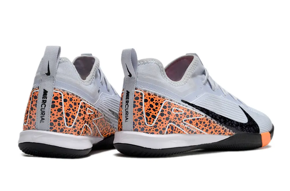 Nike Air Zoom Mercurial Vapor 16 Pro IC - Gray/Neon Orange/Black