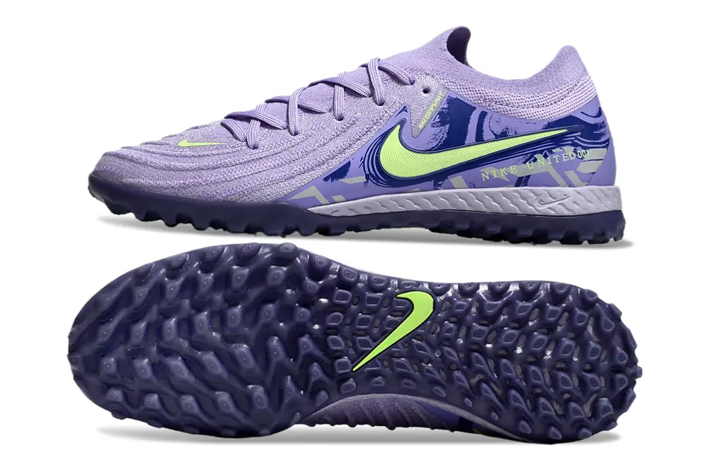 Nike Phantom GX 2 Elite TF - Purple/Electric Lime/Purple Haze