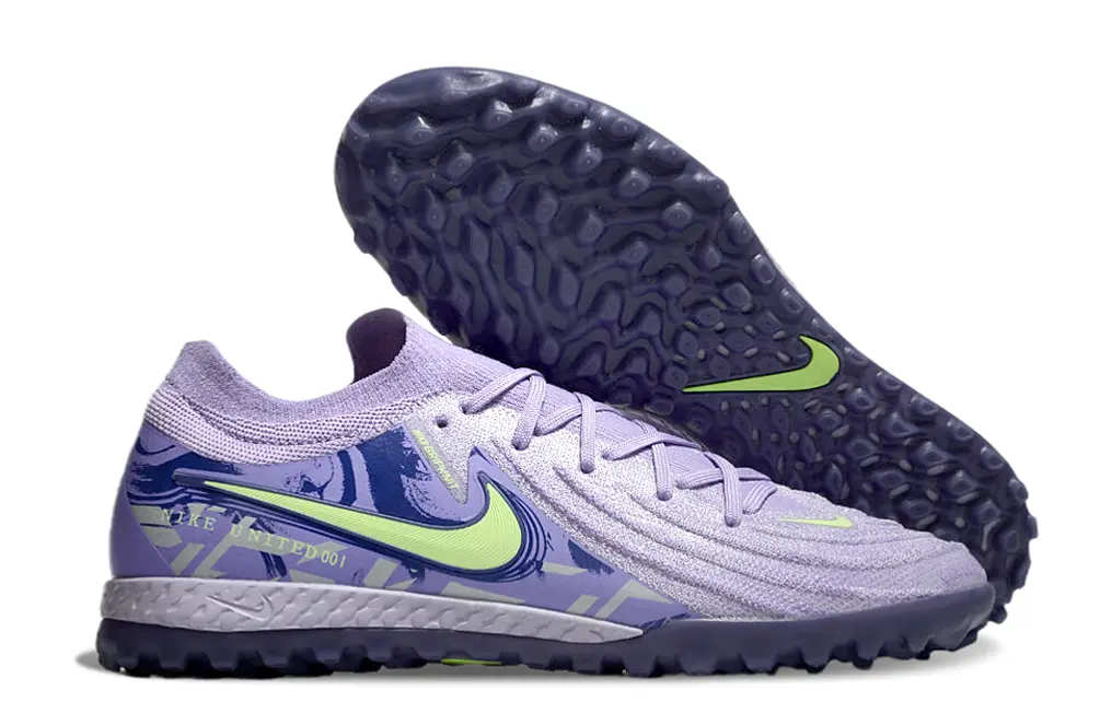 Nike Phantom GX 2 Elite TF - Purple/Electric Lime/Purple Haze