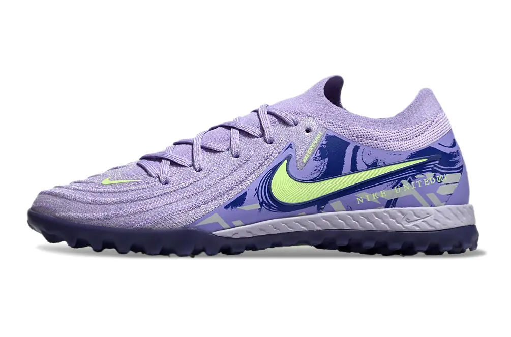 Nike Phantom GX 2 Elite TF - Purple/Electric Lime/Purple Haze