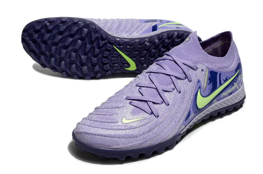 Nike Phantom GX 2 Elite TF - Purple/Electric Lime/Purple Haze