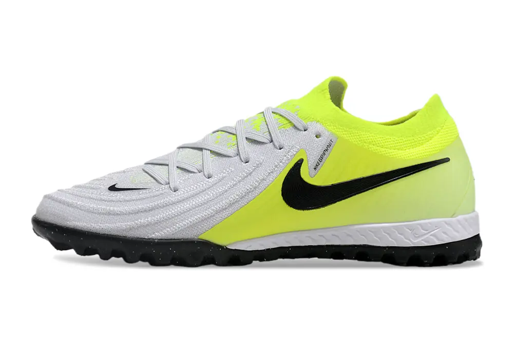 Nike Phantom GX 2 Elite TF - Gray/Electric Yellow/Black