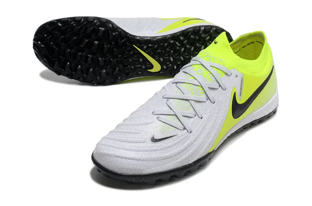 Nike Phantom GX 2 Elite TF - Gray/Electric Yellow/Black