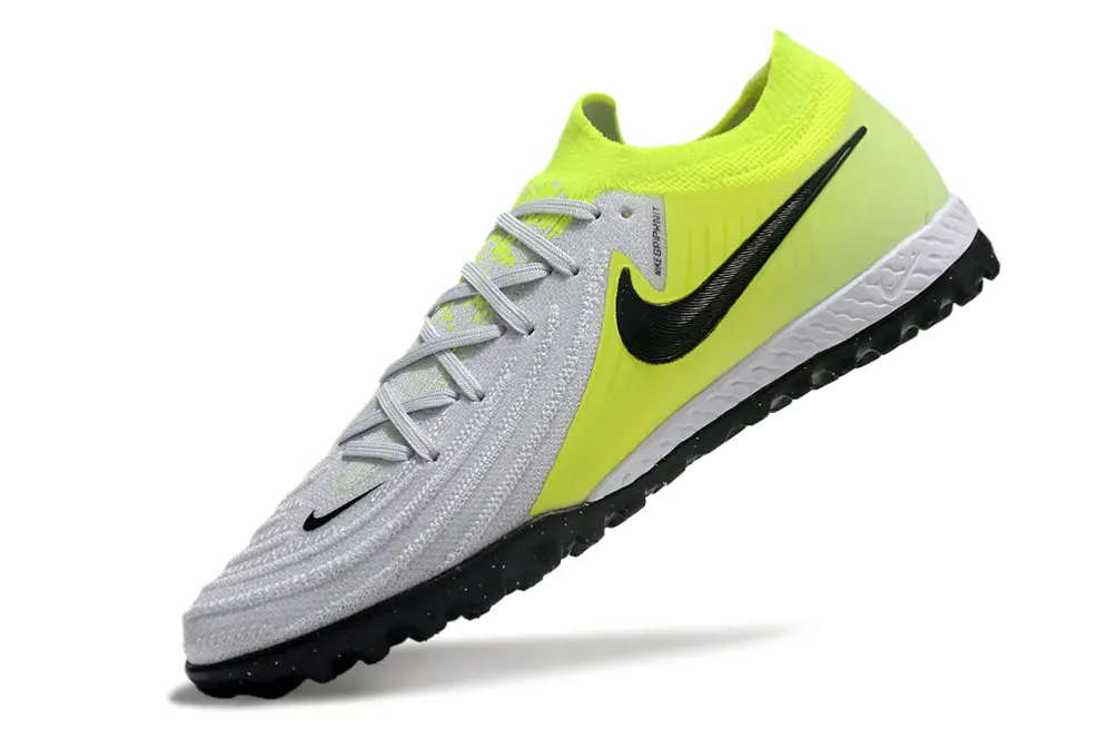 Nike Phantom GX 2 Elite TF - Gray/Electric Yellow/Black