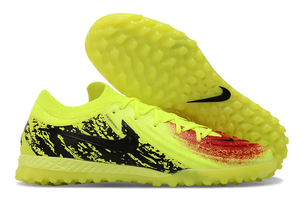 Nike Phantom GX 2 Elite TF - Yellow/Bright Yellow/Fiery Red
