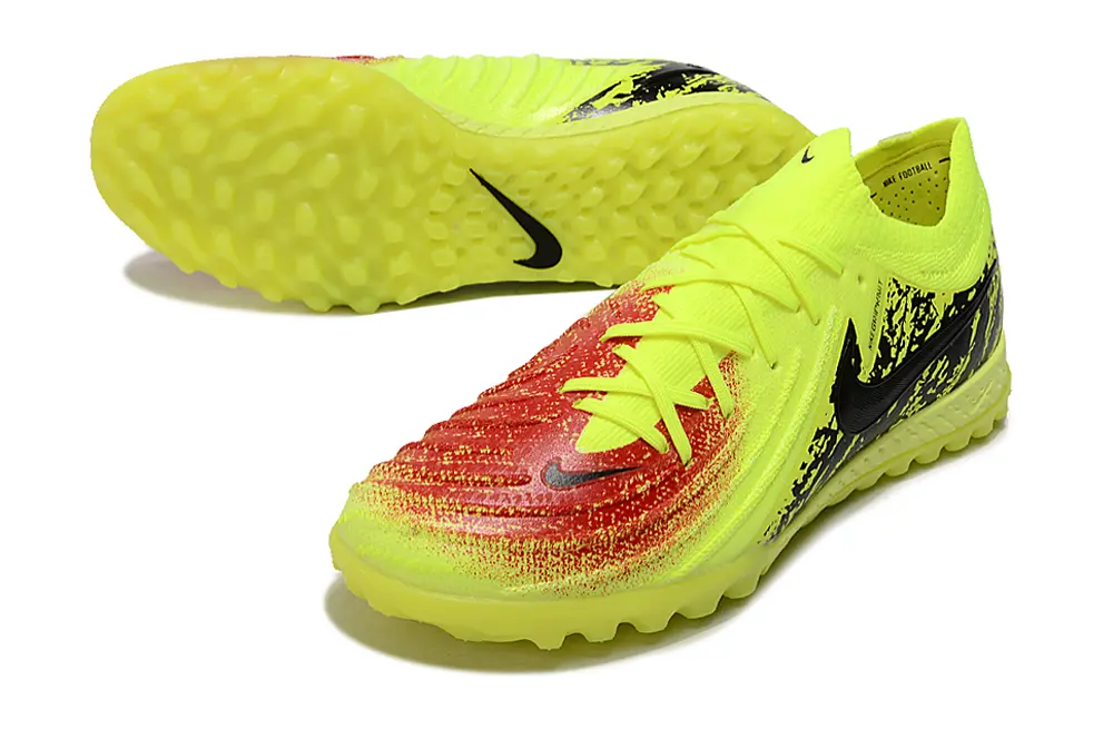 Nike Phantom GX 2 Elite TF - Yellow/Bright Yellow/Fiery Red