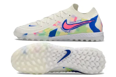 Nike Phantom GX 2 Elite TF - White/Blue Lagoon/Soft Pastel