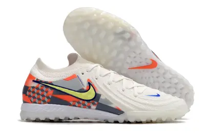 Nike Phantom GX 2 Elite TF - White/Bright Orange/Metallic Yellow