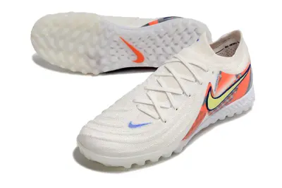 Nike Phantom GX 2 Elite TF - White/Bright Orange/Metallic Yellow