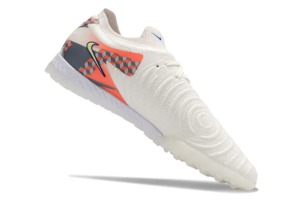 Nike Phantom GX 2 Elite TF - White/Bright Orange/Metallic Yellow