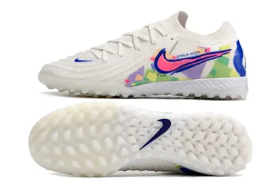 Nike Phantom GX 2 Elite TF - White/Electric Blue/Pink Burst