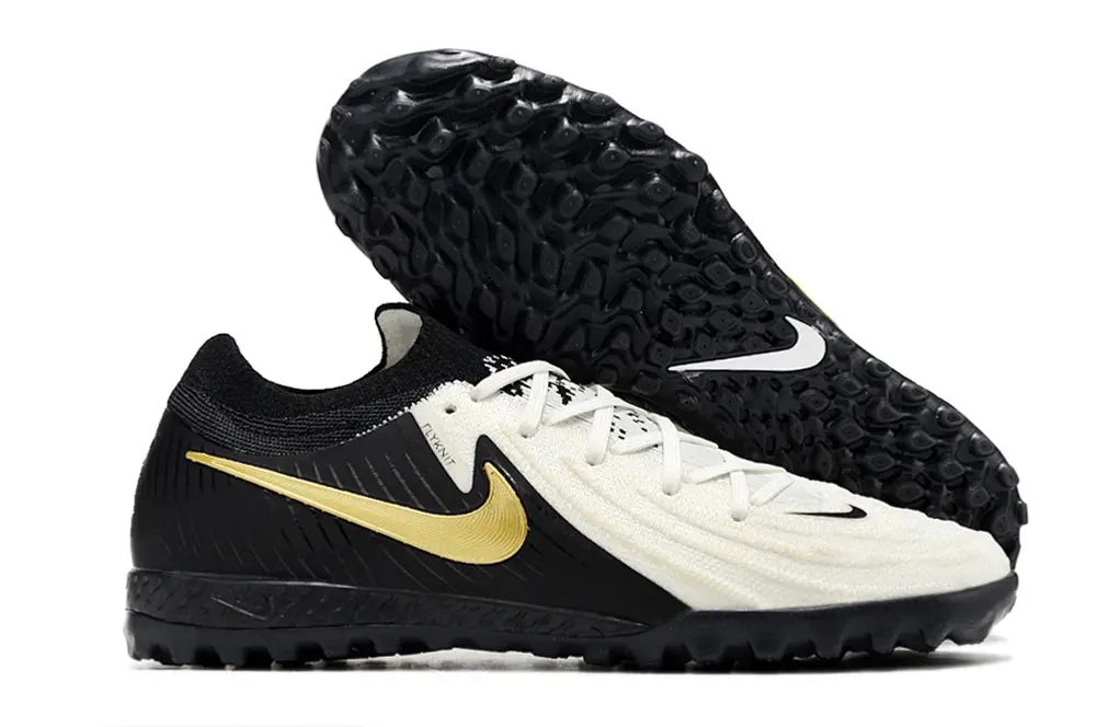 Nike Phantom GX 2 Elite TF - White/Black/Gold