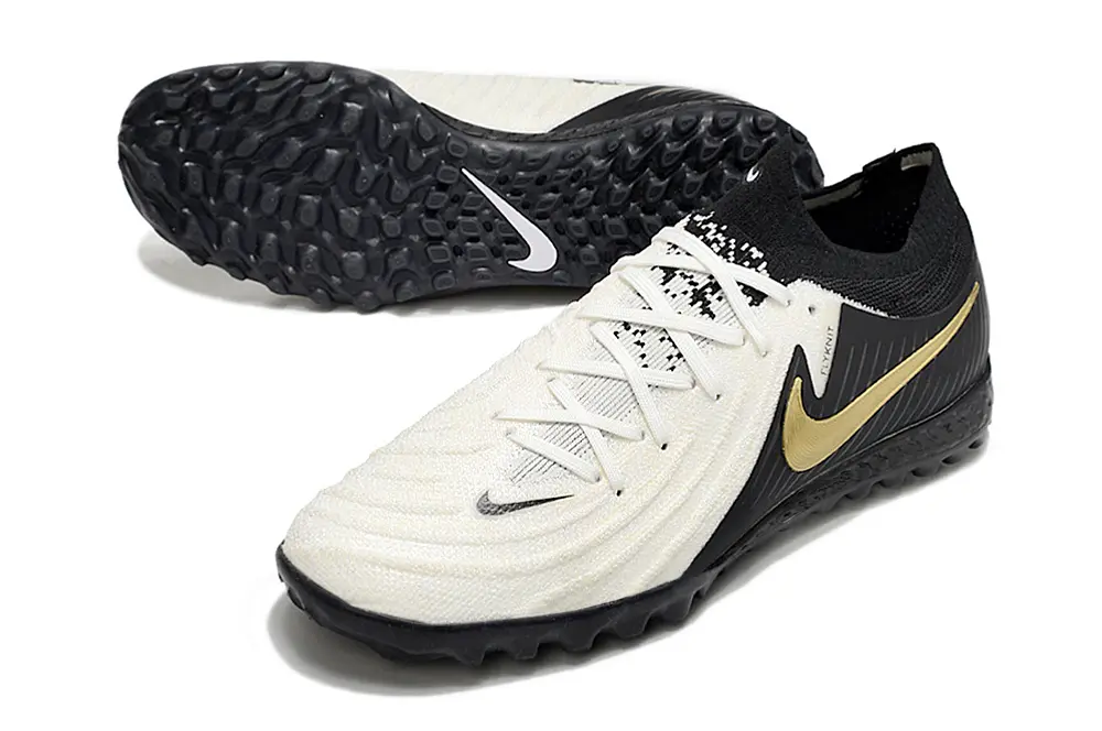 Nike Phantom GX 2 Elite TF - White/Black/Gold