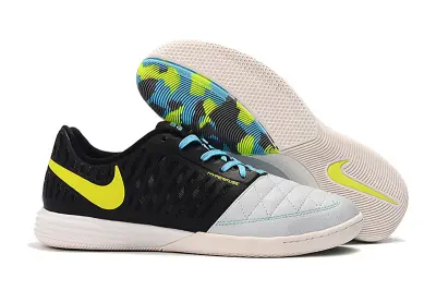 Nike Lunar Gato 2 IC - Black/Electric Yellow/Cold Blue