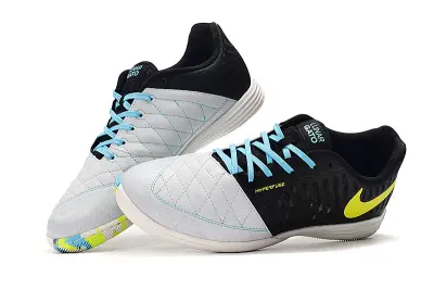 Nike Lunar Gato 2 IC - Black/Electric Yellow/Cold Blue
