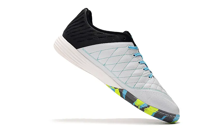 Nike Lunar Gato 2 IC - Black/Electric Yellow/Cold Blue