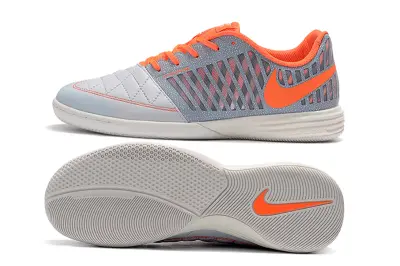 Nike Lunar Gato 2 IC - Gray/Bright Orange/Soft Gray