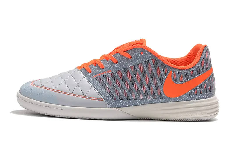 Nike Lunar Gato 2 IC - Gray/Bright Orange/Soft Gray