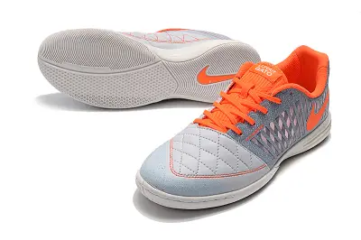 Nike Lunar Gato 2 IC - Gray/Bright Orange/Soft Gray