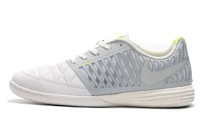 Nike Lunar Gato 2 IC - White/Cool Gray/Vibrant Yellow