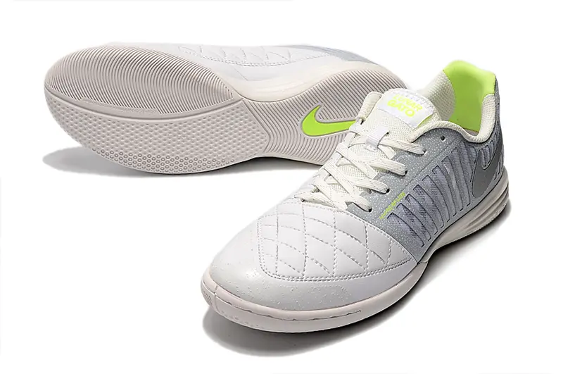 Nike Lunar Gato 2 IC - White/Cool Gray/Vibrant Yellow