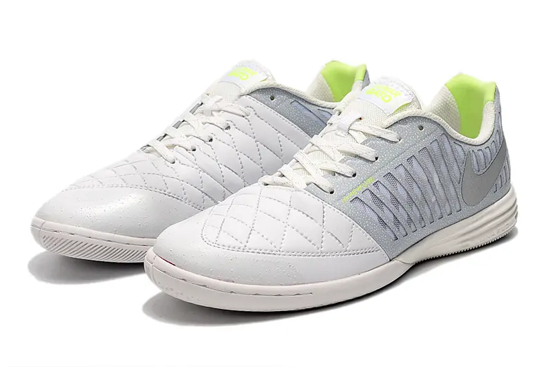 Nike Lunar Gato 2 IC - White/Cool Gray/Vibrant Yellow