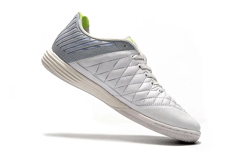Nike Lunar Gato 2 IC - White/Cool Gray/Vibrant Yellow