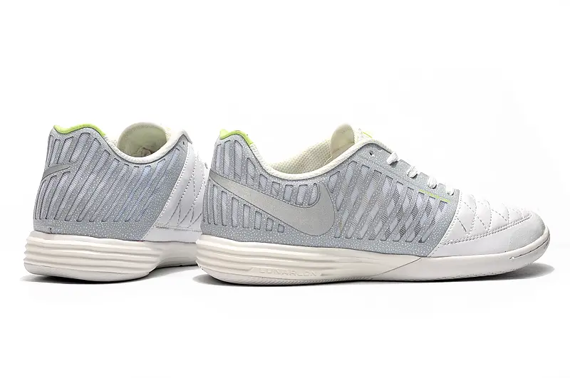 Nike Lunar Gato 2 IC - White/Cool Gray/Vibrant Yellow