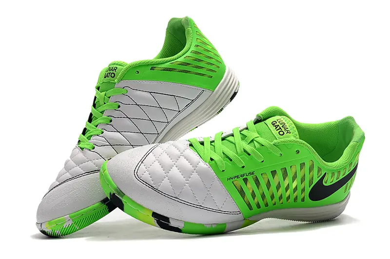 Nike Lunar Gato 2 IC - Green/Neon Green/Black Harmony