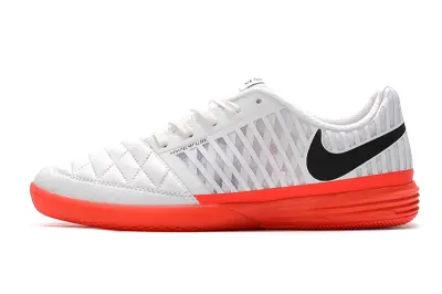 Nike Lunar Gato 2 IC - White/Fiery Coral/Jet Black