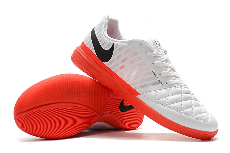Nike Lunar Gato 2 IC - White/Fiery Coral/Jet Black