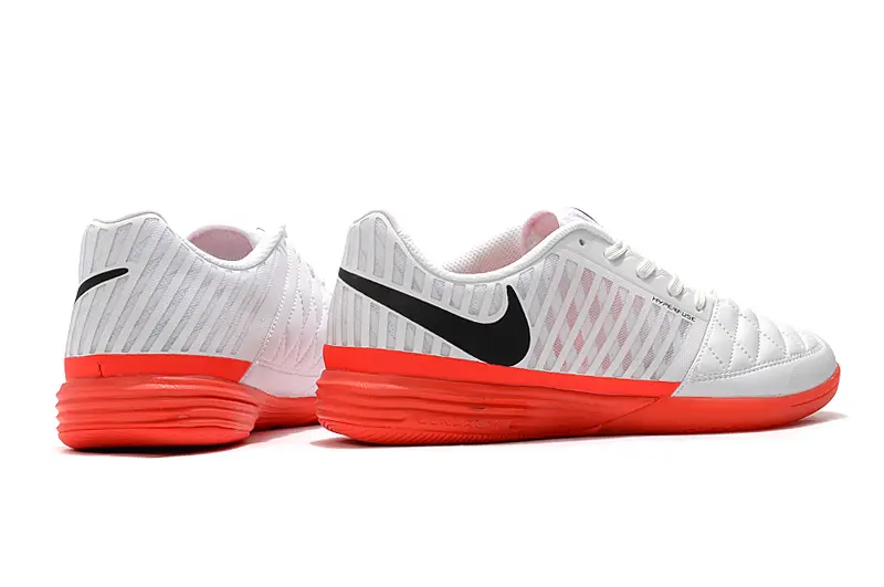 Nike Lunar Gato 2 IC - White/Fiery Coral/Jet Black