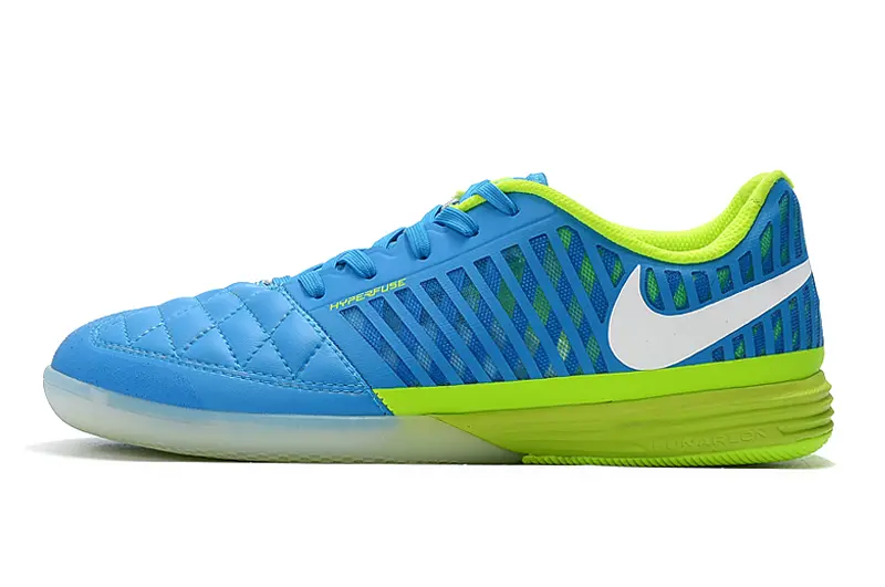 Nike Lunar Gato 2 IC - Blue/Electric Blue/Lime Green