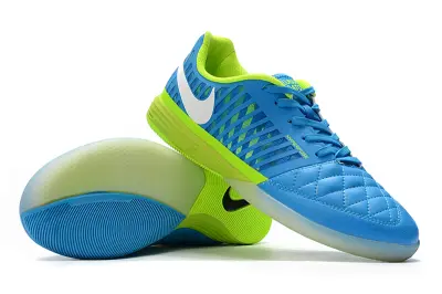 Nike Lunar Gato 2 IC - Blue/Electric Blue/Lime Green