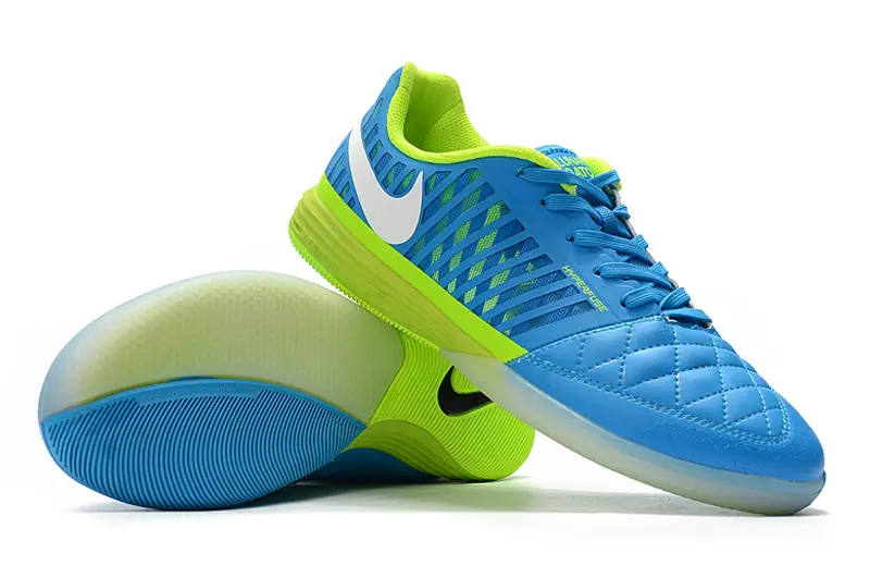Nike Lunar Gato 2 IC - Blue/Electric Blue/Lime Green