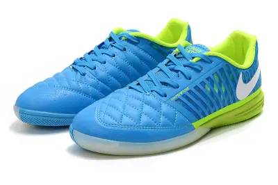 Nike Lunar Gato 2 IC - Blue/Electric Blue/Lime Green
