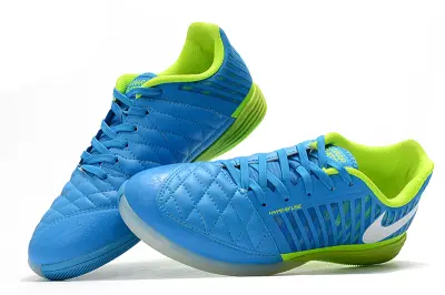 Nike Lunar Gato 2 IC - Blue/Electric Blue/Lime Green